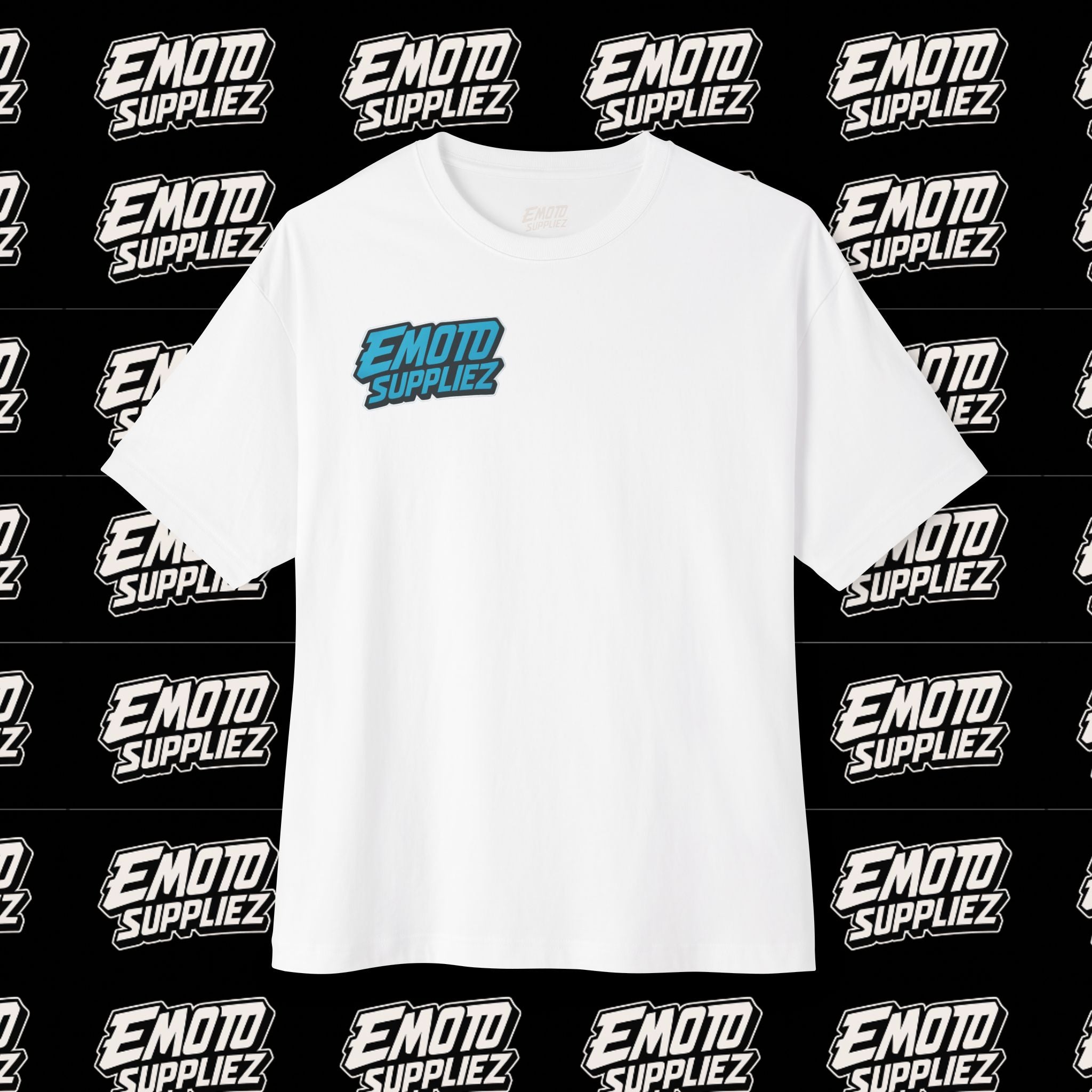 EMoto Suppliez Blue Edition Boxy T-Shirt (LIMITED EDITION)