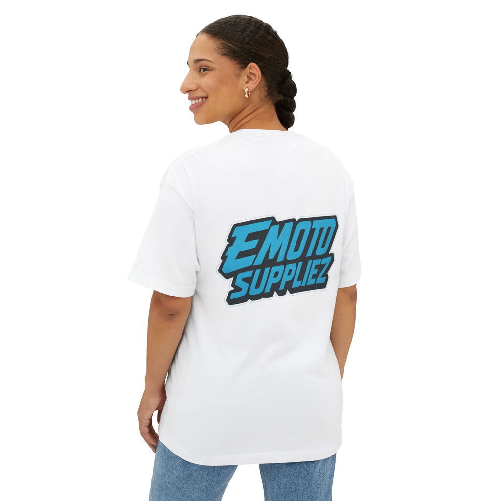 EMoto Suppliez Blue Edition Boxy T-Shirt (LIMITED EDITION)