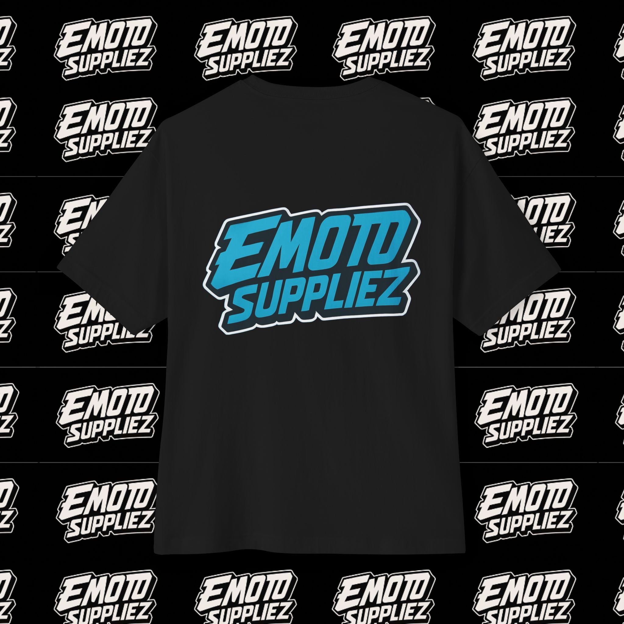 EMoto Suppliez Blue Edition Boxy T-Shirt (LIMITED EDITION)