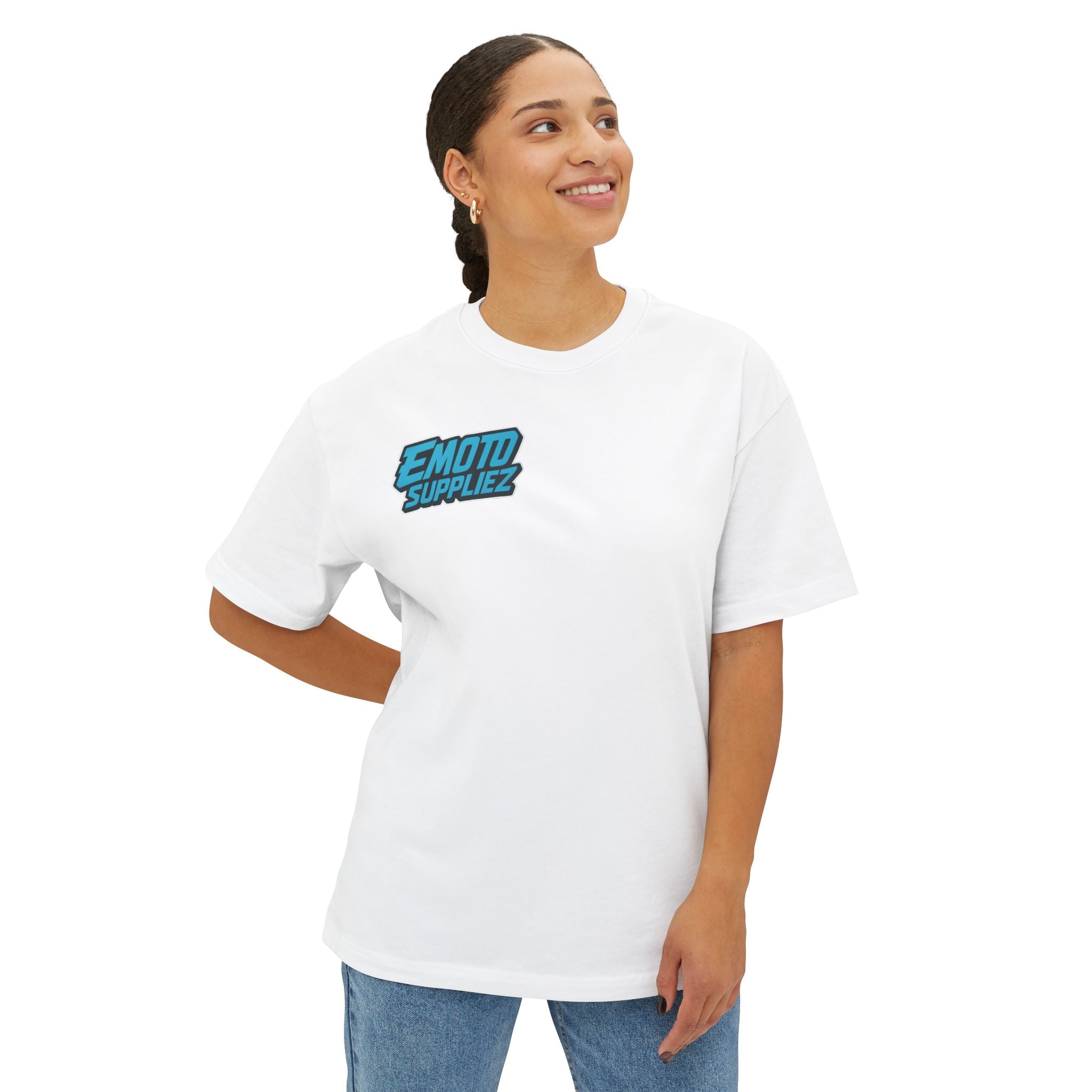 EMoto Suppliez Blue Edition Boxy T-Shirt (LIMITED EDITION)