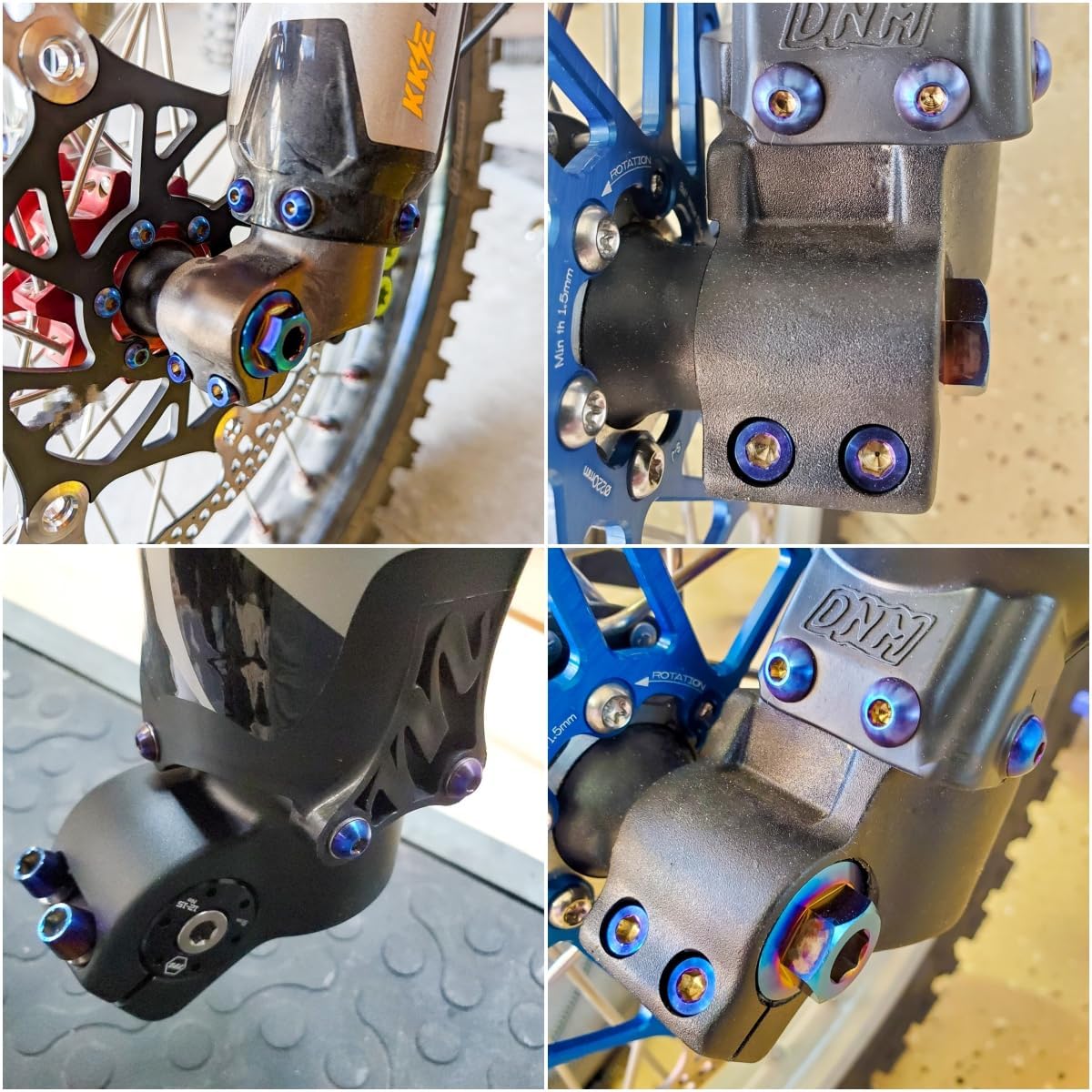 TOFR Complete Screw Set for Surron Light Bee X for Segway X160 X260 for 79Bike Falcon M