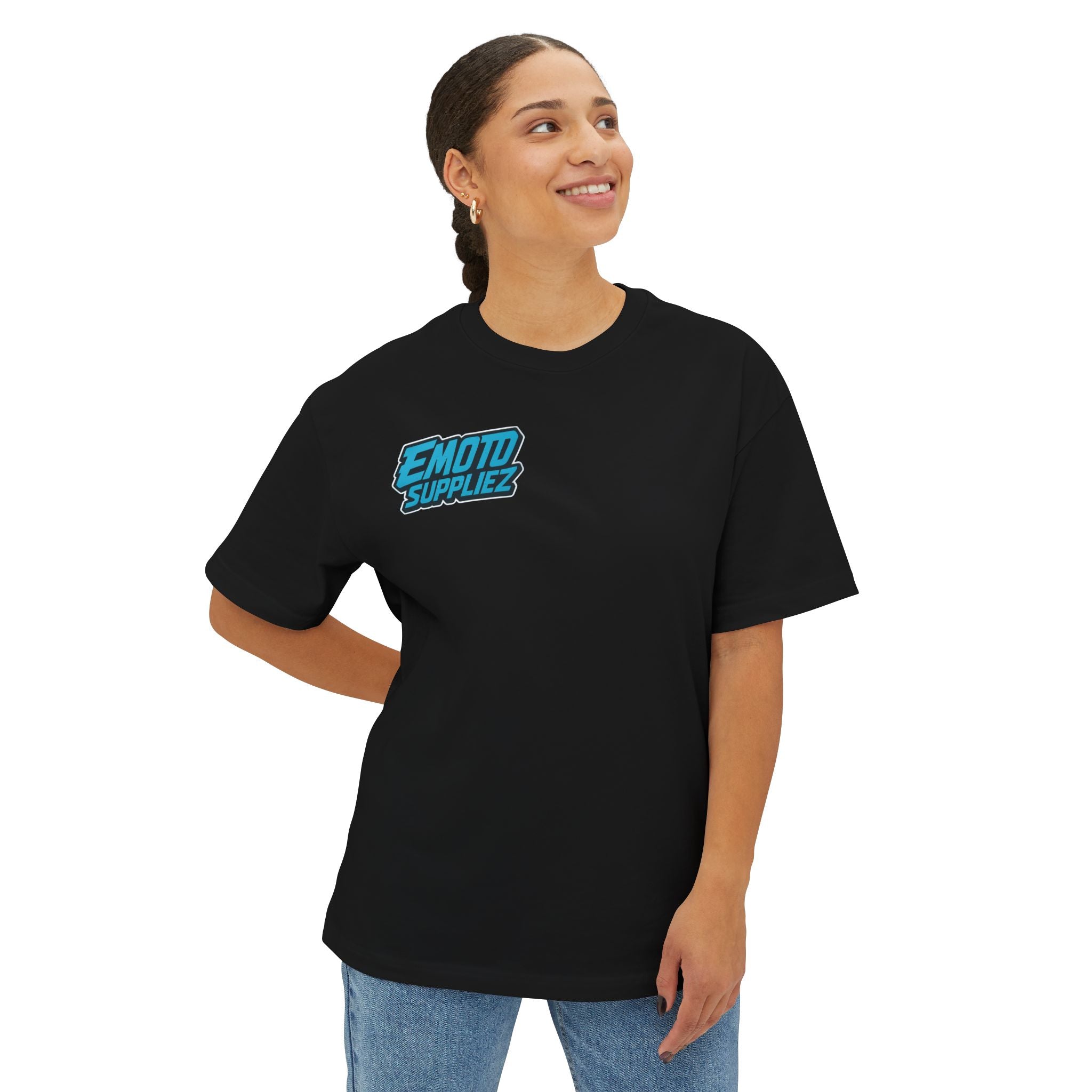 EMoto Suppliez Blue Edition Boxy T-Shirt (LIMITED EDITION)